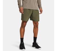 Pantalón corto de 21 cm Under Armour Tech™ Woven Wordmark para hombre Marine OD Verde / Negro XXL