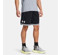 Pantalón corto de 25 cm Under Armour Perimeter para hombre Negro / Blanco S