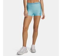 Pantalón corto de 8 cm (3") HeatGear® Shorty para mujer Azul Haze / Boundless Azul S