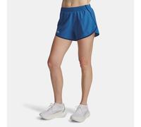 Pantalón corto de 8 cm (3") Under Armour Fly-By para mujer Aegean Azul / Negroout Marino Azul / Reflectante S