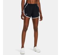 Pantalón corto de 8 cm (3") Under Armour Fly-By para mujer Negro / Blanco / Reflectante XS