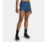 Pantalón corto de 8 cm (3") Under Armour Fly-By para mujer Wham Azul / Wham Azul / Reflectante L