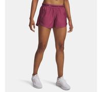 Pantalón corto de 8 cm (3") Under Armour Tech™ Play Up para mujer Fuchsia Dusk / Granate oscuro L