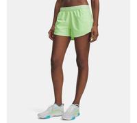 Pantalón corto de 8 cm Under Armour Tech™ Play Up para mujer Lumos Lime / Blanco S