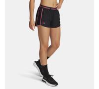 Pantalón corto de 8 cm Under Armour Tech™ Play Up para mujer Negro / Super Rosa L