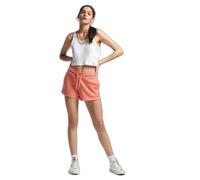 Pantalón corto de algodón orgánico y jersey para mujeres Superdry Vintage Logo S
