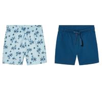 Pantalón corto de chándal infantil - Azul oscuro#Tallas:110/116 (4-6 años). Talla