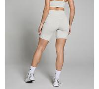 Pantalón corto de ciclismo Basics para mujer de MP - Gris claro jaspeado - XXL