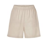 Pantalón corto de lino para mujer - Beige#Tallas:42. Talla