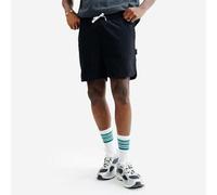 Pantalón corto de lona hombre, Elementals, negro 2XL