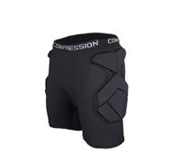 Pantalón Corto de Pantalón Compresivo Pantalón Acolchado Ropa Deportiva con Placas de EVA en Clave Compresión Firme Que , XL , Style to 2
