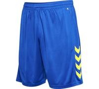 hummel Pantalones Cortos Hmlcore Xk Poly, True Blue/Amarillo Blazing, Medium para Hombre