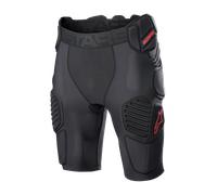Alpinestars Bionic Pro, pantalones cortos protectores de nivel 1 M male Negro/Rojo