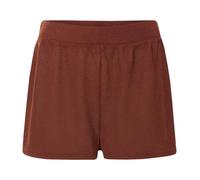 Pantalón corto de punto para mujer - Marrón#Tallas:M (42/44). Talla