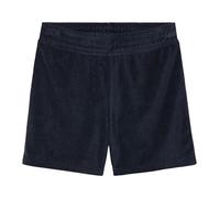 Pantalón corto de rizo infantil - Azul oscuro#98/104 (2-4 años). Talla