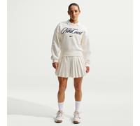 Pantalón corto de tenis de talle alto Dri-FIT para mujer NikeCourt Court Collection - Blanco XXL (EU 52-54)