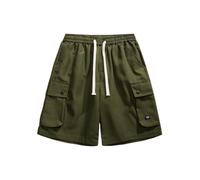 Pantalón Corto Deporte Hombre, Pantalones Cargo Hombre para Actividades Diarias Deportivas e Informales con Ajuste Cómodo y Versátil en Exteriores Primavera Verano