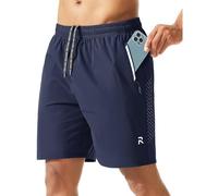 Pantalón Corto Deporte, Lino Desporto Cremallera Tallas Grandes Deportiva Montaña Bañadores Baloncesto Senderismo Bañador Hombre Corto, Cortas Mens Calzones Verano Running Shorts, S