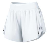 Pantalón corto femenino de tiro medio con calzoncillo integrado Nike AeroSwift Dri-FIT AD 8 cm L Female