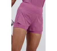 Pantalón Corto Fila - Morado + Mallas Mujer talla L