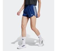 adidas Mujer Pacer Training 3-Stripes Woven High-Rise Shorts, Dark Blue/White, XS 3 Inch