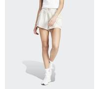 Pantalón Corto Fitness Mujer Beis Cargo Muletón S