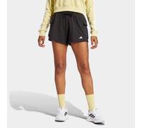 Pantalón Corto Fitness Mujer Negro Cargo Muletón M