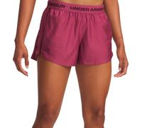 Pantalón corto de 8 cm (3") Under Armour Tech™ Play Up para mujer Fuchsia Dusk / Granate oscuro L