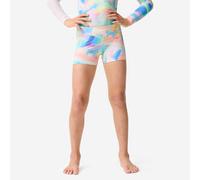 Pantalón Corto Gimnasia Niña Blanco Brillante 10-11 y/a / 141-148 cm