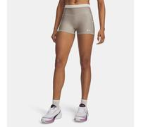 Pantalón corto HeatGear® para mujer Timberwolf Taupe / Summit Blanco S
