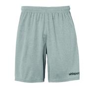 Uhlsport Center Basic Shorts Without Slip Shorts De Juego, Hombre, Gris Oscuro Mezcla/Negro, 152