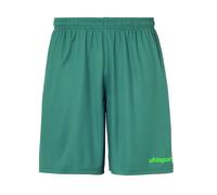 Uhlsport Center Basic Shorts Without Slip Shorts De Juego, Hombre, Fir Verde/Verde Fluor, 164