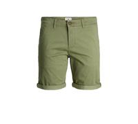 JACK & JONES Pantalones Cortos Chinos Ajustados para Hombre Cintura MediaCorte Regular, Color:Verde, Talla:M