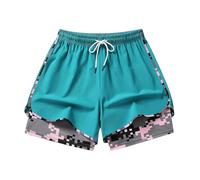 Pantalon Corto Mujer con Malla Mujer Negras Mom Basketball Blancos Acampanado Cuadros Marrones Bombachos Outfits Fiesta Pegado Brillantes Multibolsillos Basico Colores Marquis Poliester Tipos