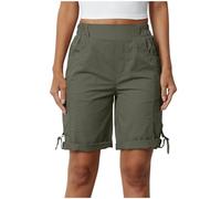 Pantalon Corto Mujer,Mis Pedidos Cargo Pantalones Cortos Mujer Verano Cintura Alta Holgados Shorts Pierna Rectos Pantalón de Trabajo con Bolsillos Moda Color Sólido Bermudas Casual Frescos Short