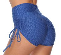 Pantalón Corto Mujer Pantalones Cortos Yoga Short Deportivo Control De Abdomen Calzones Leggins Cortos Push Up Mallas Cortas Ciclista Bermudas Pilates Ropa Verano Running Scrunch Butt