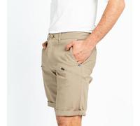 Pantalón Corto Náutico Sailing 100 Hombre Beis Ceniza 3XL