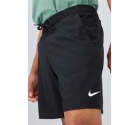 NIKE DV9857-010 M NK DF Form Short 7IN Pants Hombre Black/White Tamaño S