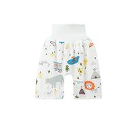 Pantalon Corto Niño Casual - Pantalones Cortos Impermeables de Entrenamiento para Niños con 3 Capas de Tela Absorbente y Diseño Cómodo para Bebés