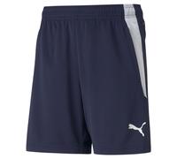 Peacoat-puma Teamliga Training Sh, Pantalón Corto Unisex Bebé, 8 Años