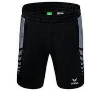 Erima Niños Six Wings Pantalón Corto, Negro/Slate Grey, 152