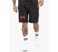 Tapout Taproot Shorts Pantalones Cortos, Negro/Rojo/Berenjena, 3XL para Hombre