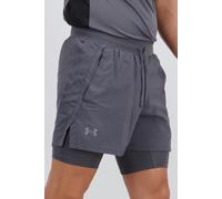 Pantalón Corto UA - Gris - Pantalón 2 en 1 Hombre talla S