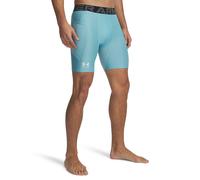 Under Armour Armour Heatgear - Pantalones cortos de compresión para hombre, (425) Blue Haze/White, Medium