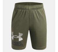 Pantalón corto Under Armour Tech™ Logo para niño Marine OD Verde / Blanco YMD (137 - 149 cm)