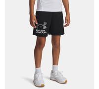 Pantalón corto Under Armour Tech™ Logo para niño Negro / Mod Gris YXS (122 - 127 cm)