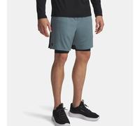 Pantalón corto Under Armour Tech Vent 2 en 1 - Gris azulado / S