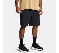 Pantalón corto Under Armour Vibe Woven Cargo para hombre Negro / Blanco 3XL