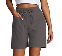 Pantalon Corto Vaquero Elastico Mujer Premama Azul Push Deportiva Licras Trail Sastre Elastica Pegados Sexis Bolsillos Andar Cagados Encima Brillante Pretina Uno Sunskin Torero