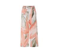 Pantalón culotte de lino para mujer - Estampado#Tallas:40. Talla